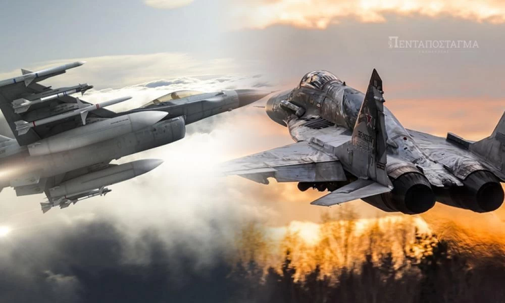 Πολεμικές προετοιμασίες - MIG-29 κατά τουρκικών F-16 στη Λιβύη